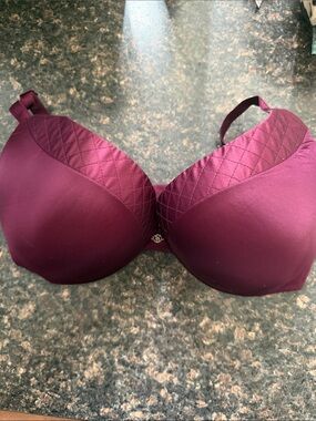 Victoria’s Secret So Obsessed Trim T-Shirt Bra in Plum